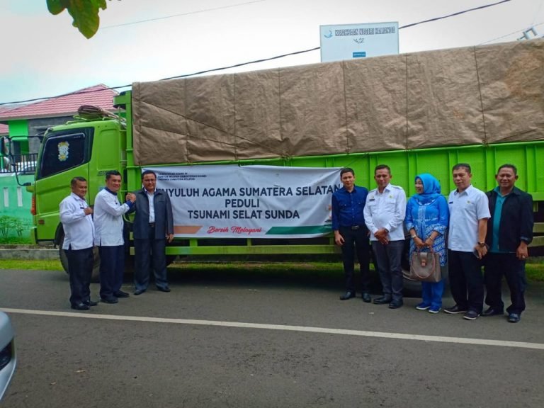 Bantuan tsunami , Kemenag Sumsel