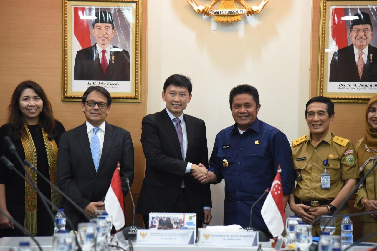 Asap , F1 Singapore , Kunker Senior Menteri Singapura