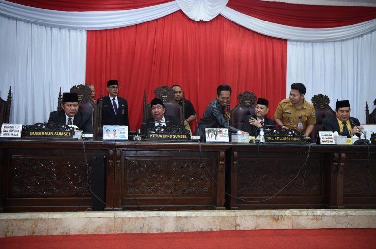 Kebijakan Umum Perubahan APBD (KUPA) , paripurna DPRD Sumsel , Prioritas dan Plafon Anggaran Sementara Perubahan (PPAS-P)