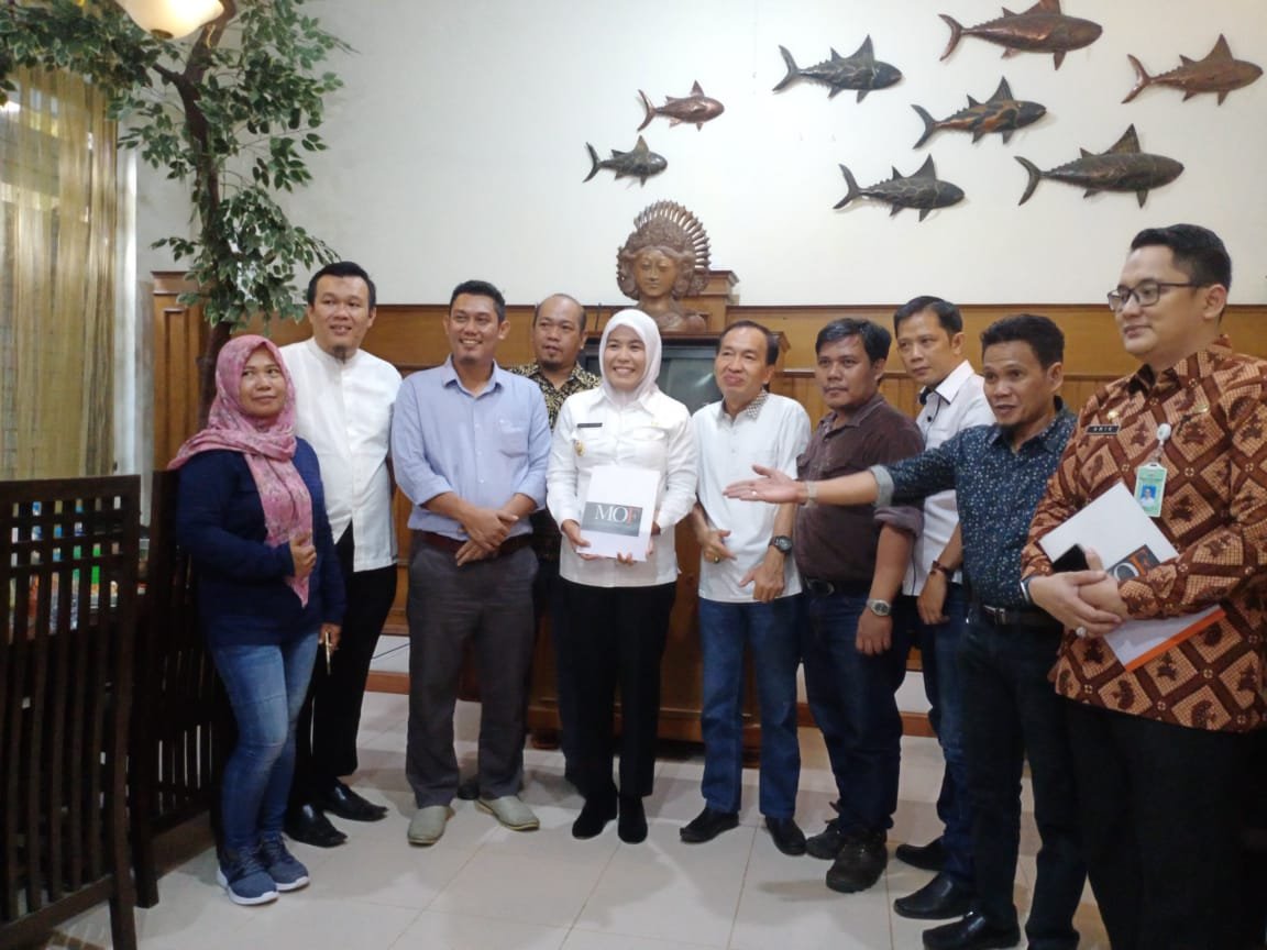 Media Owners Forum (MOF) of South Sumatera , Wakil Walikota Fitrianti Agustinda