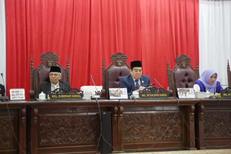 paripurna DPRD Sumsel , Pemandangan Umum Fraksi