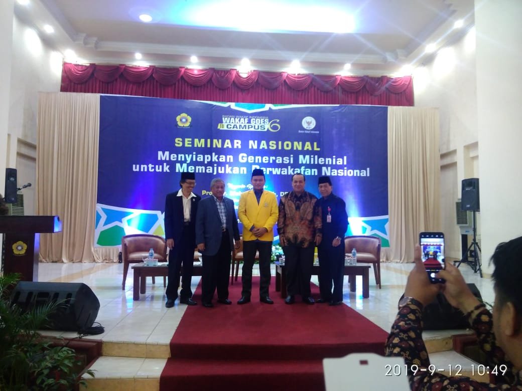 Badan Wakaf Indonesia (BWI) , Universitas Islam Negeri Raden Fatah Palembang , Unsri