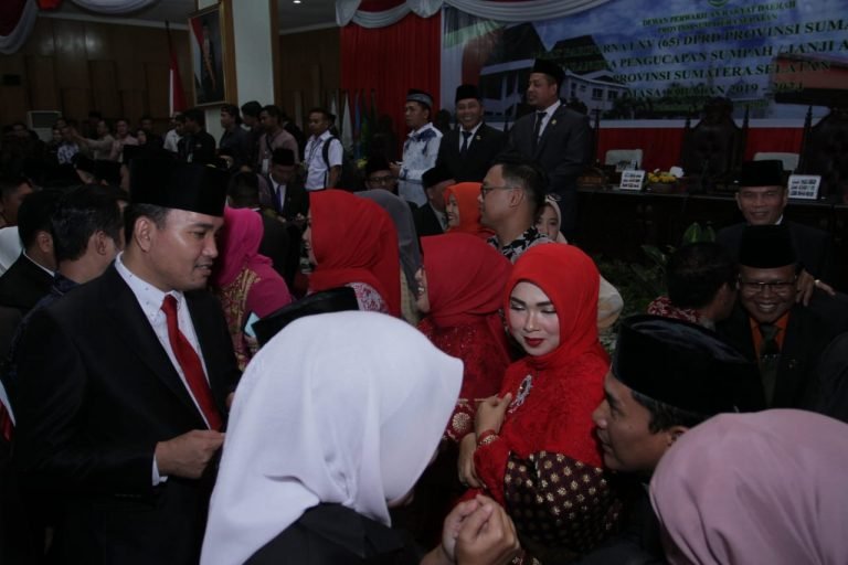 Pelantikan DPRD Sumsel