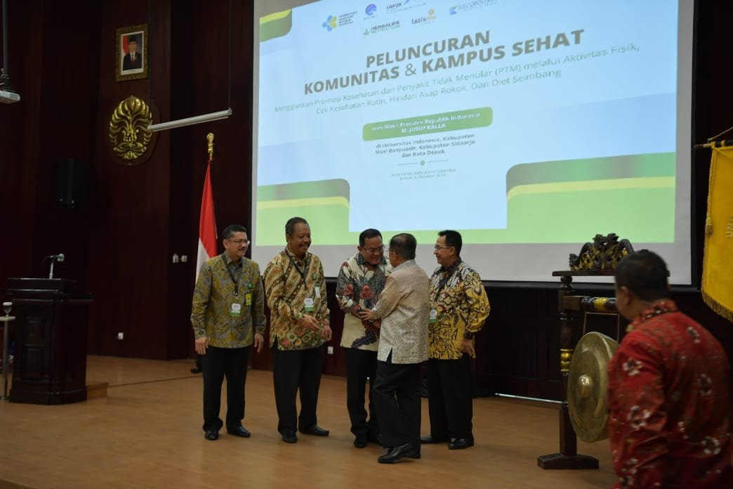 Wakil Presiden RI Tetapkan Muba Daerah Percontohan Komunitas Hidup Sehat