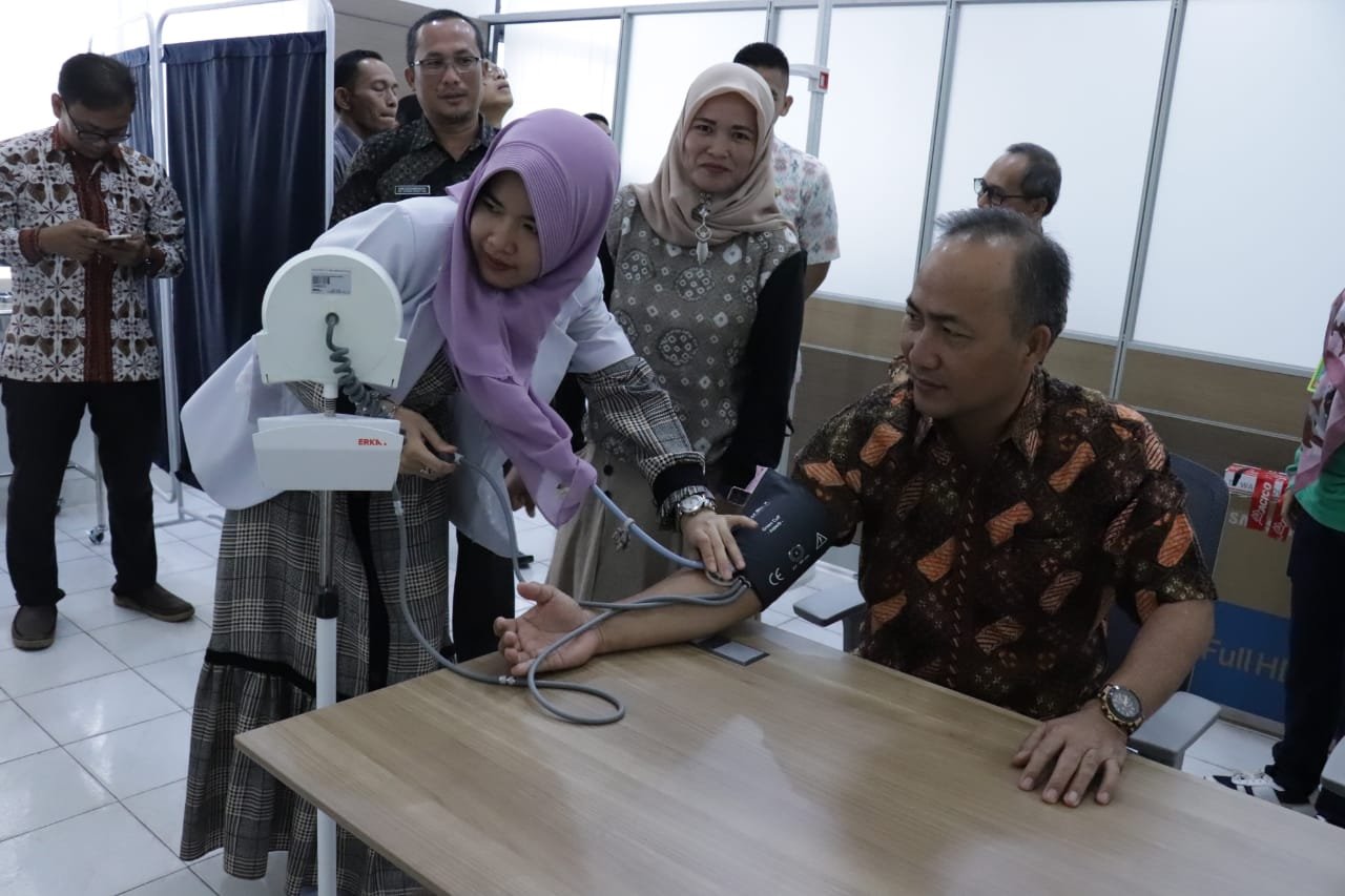Tingkatkan Produktivitas Pegawai, Pemkab Muba Sediakan Klinik Kesehatan di Gedung Setda
