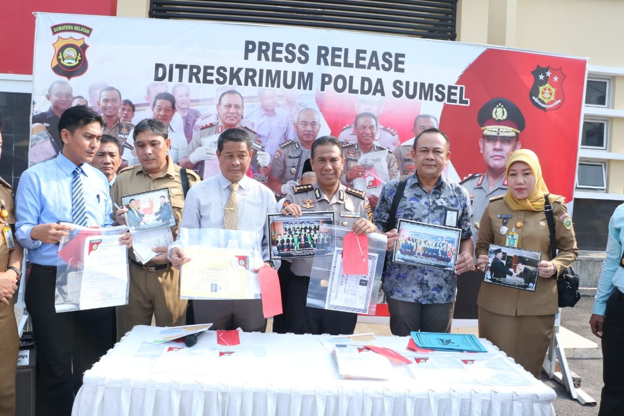 Izin Perguruan Tinggi , Perguruan Tinggi Harapan , Polda Sumsel