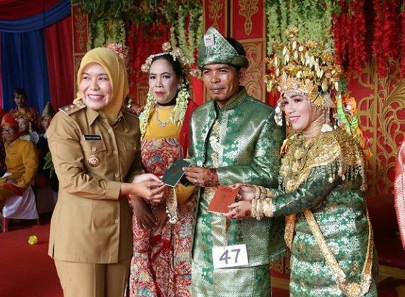 Nikah massal , Pemkot Palembang