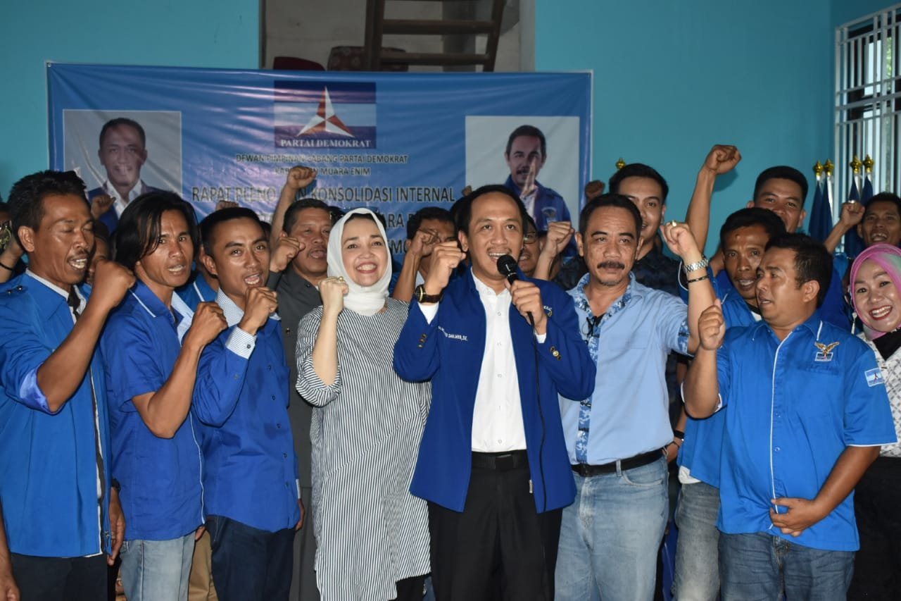 DPC Demokrat Muara Enim , H Wahyu Sanjaya SE