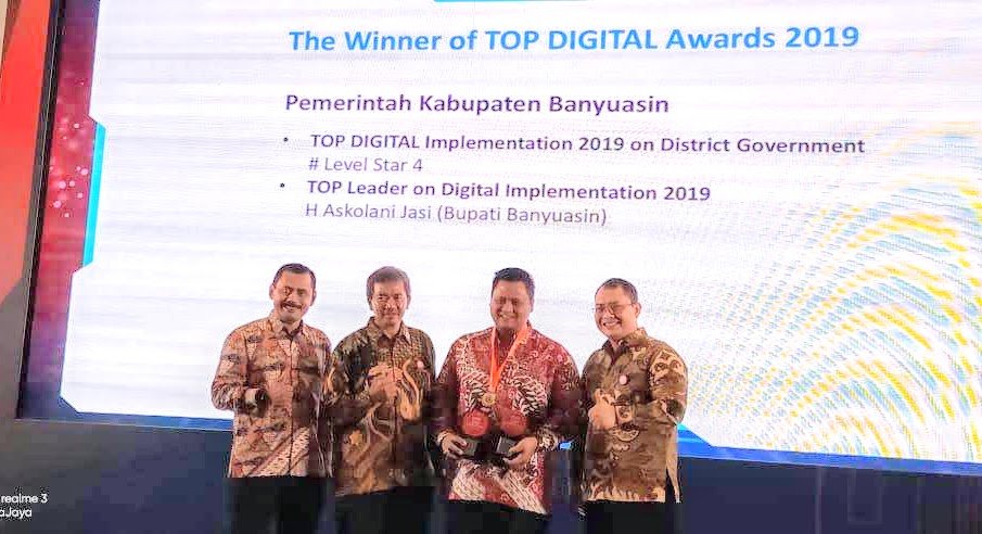 Kepala Bappeda dan Litbang Kabupaten Banyuasin Erwin Ibrahim ST MM MBA , Pemkab Banyuasin , Top Digital IT & TELCO 2019