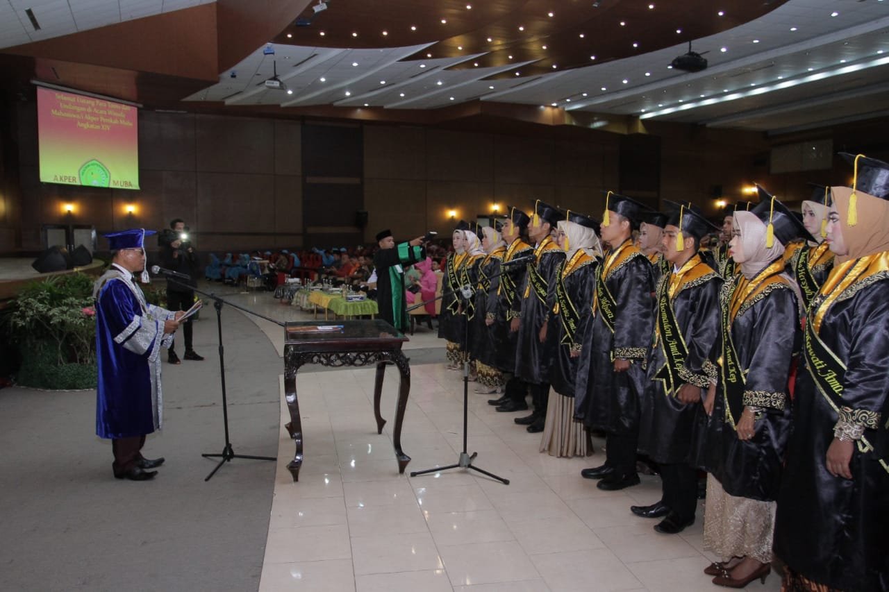 Akper Pemkab Muba , Wisuda