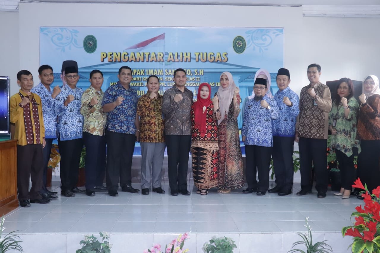 Pemkab Muba Hadiri Pengantar Alih Tugas Ketua PN Sekayu