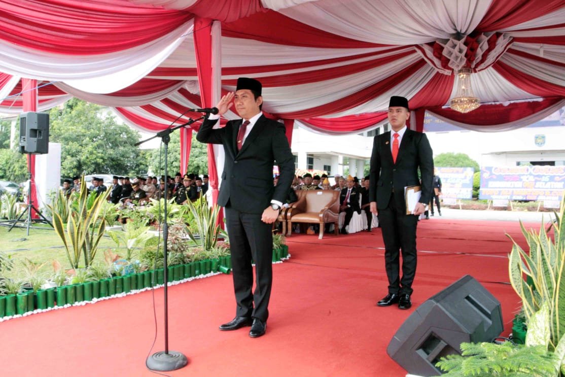 Upacara Peringatan Hari Jadi Ke-16 Kabupaten OKU Selatan Tahun 2020