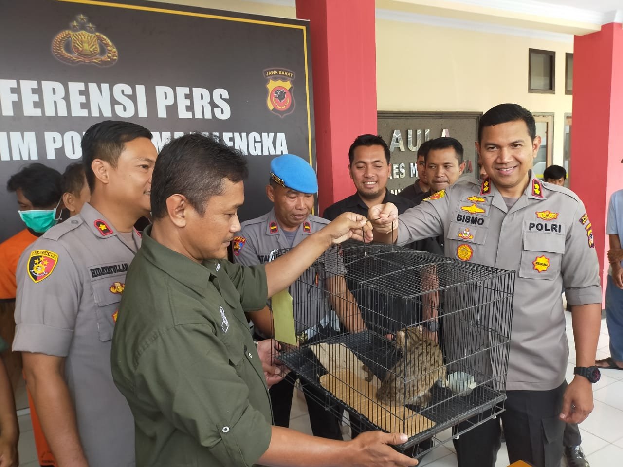 Polisi Tangkap Sindikat Jual Beli Satwa di Majalengka