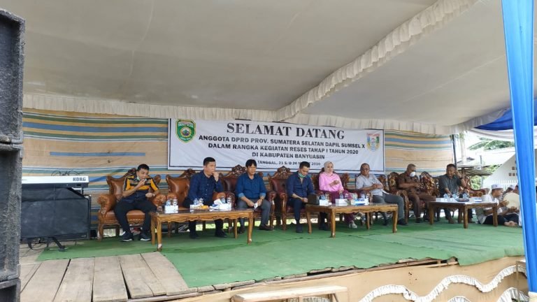 Aspirasi , DPRD Sumsel , Reses DPRD Sumsel dapil 10