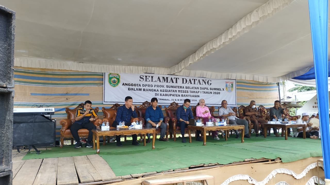 Aspirasi , DPRD Sumsel , Reses DPRD Sumsel dapil 10