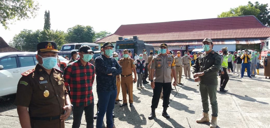 Bupati Oku Selatan Popo Ali Martopo , Covid-19 , Waspada Covid 19