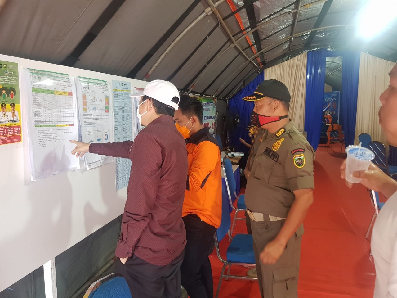 Ombudsman Sumsel Tinjau Posko Tanggap Covid-19