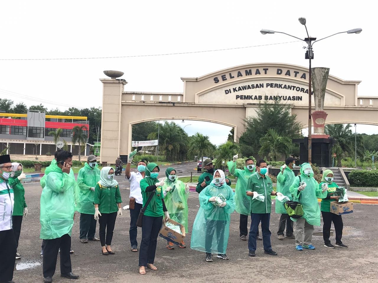 Persembahkan Masker di Bumi Sedulang Setudung