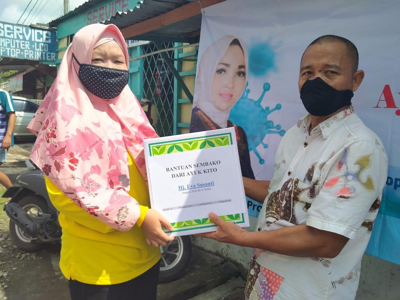 Aksi Nyata Peduli Hj Eva Susanti untuk Rakyat Sumsel