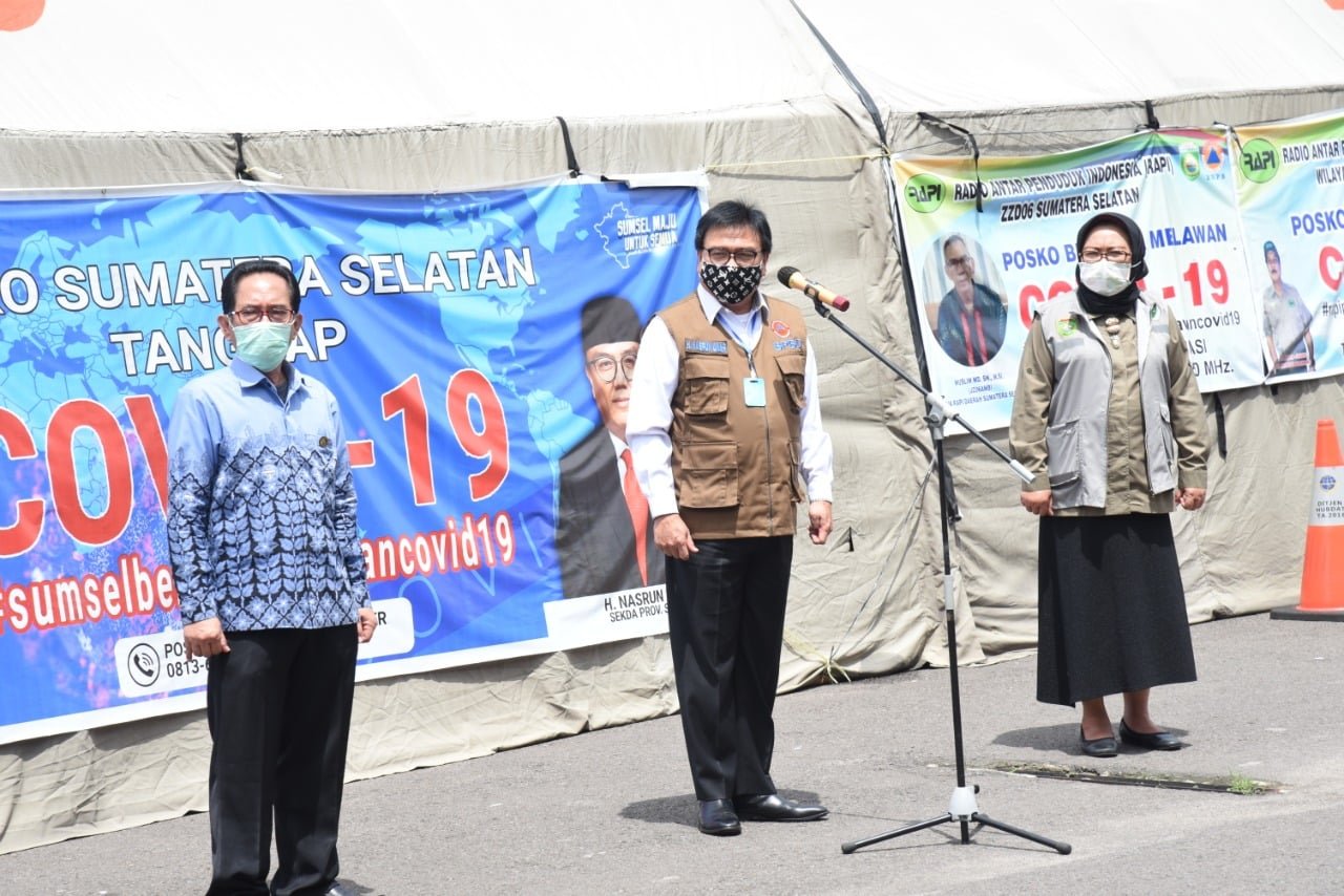 Mengalirlah Sumbangan APD ke Bumi Sriwijaya…!