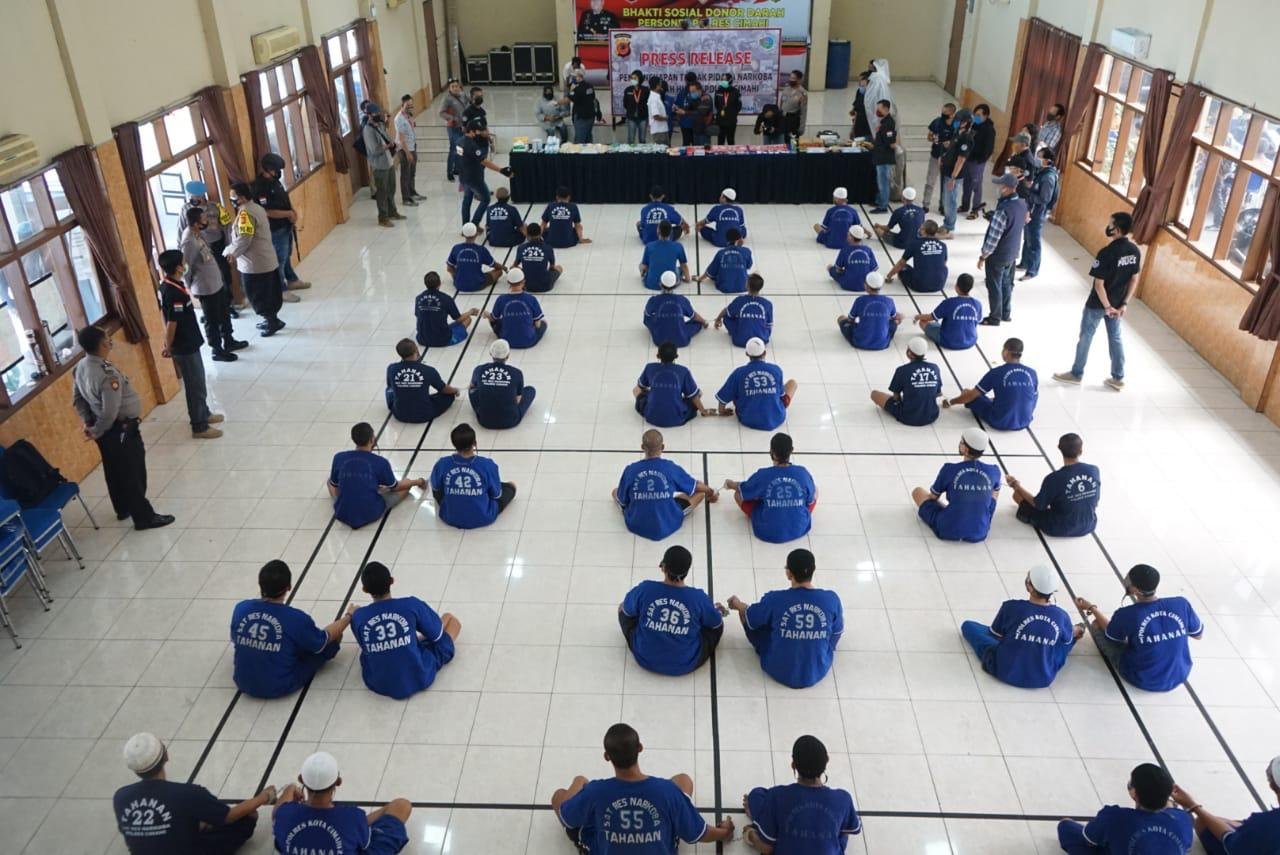Polres Cimahi Ungkap 43 Kasus Narkoba