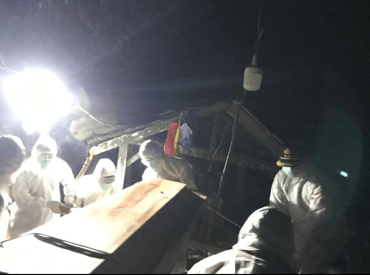 SN Dimakamkan Sesuai Protokol kesehatan Covid 19