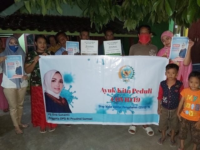 Jejak Pengabdian Hj Eva Susanti Untuk Negeri Sumsel