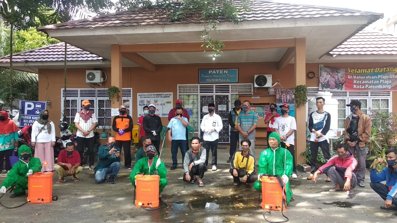 RTD Covid 19 Sumsel Gelar Baksos di Pasar Plaju