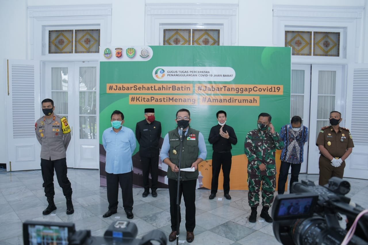 Jawa Barat Gelar PSBB Mulai 6 Mei 2020