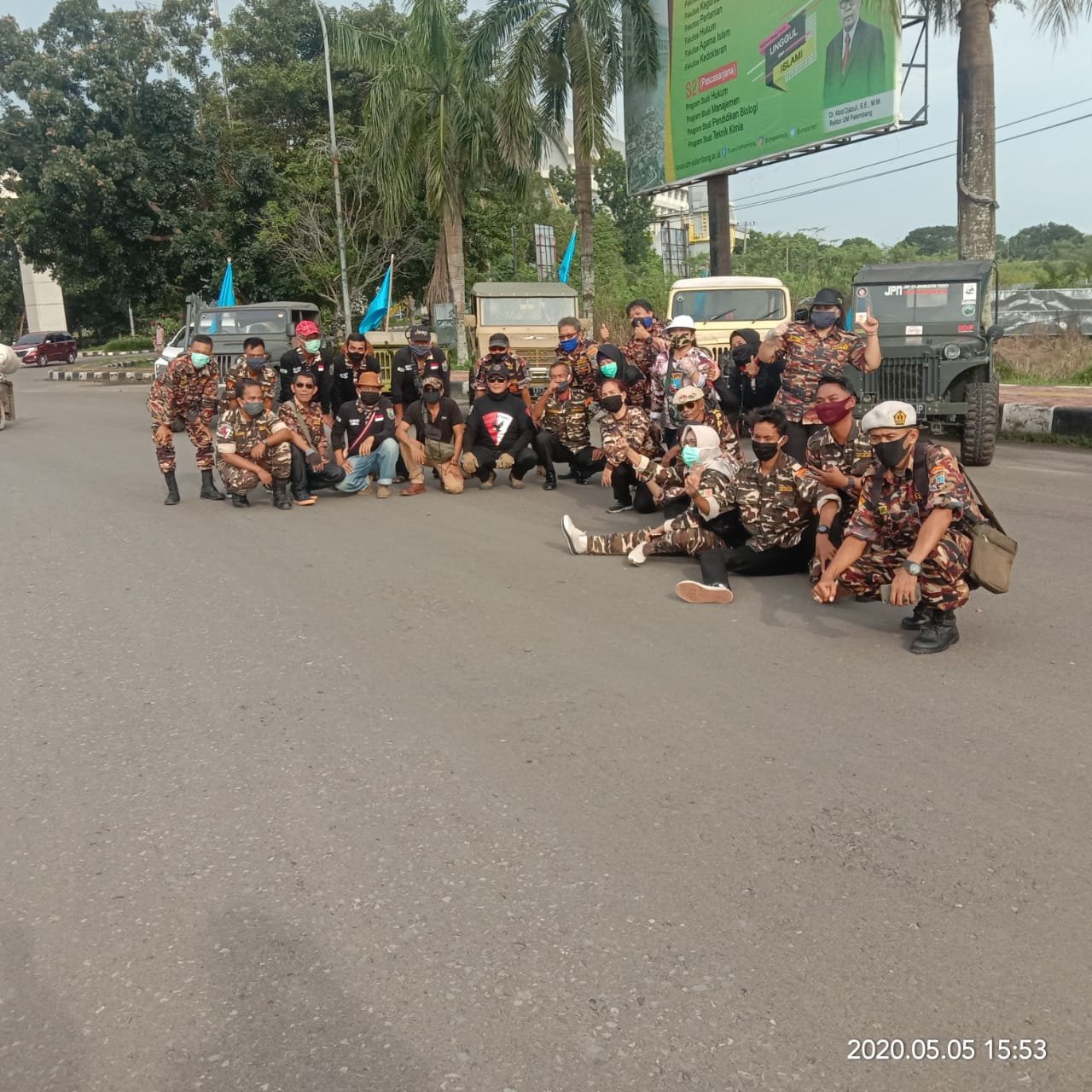 PD VI FKPPI Sumsel Bakti Sosial di Tengah Pandemi Covid-19
