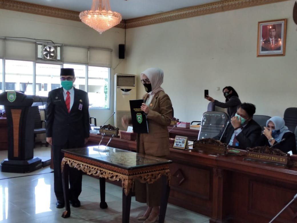 DPRD Sumsel Terima dan Setujui Laporan LKPJ Gubernur Sumsel 2019