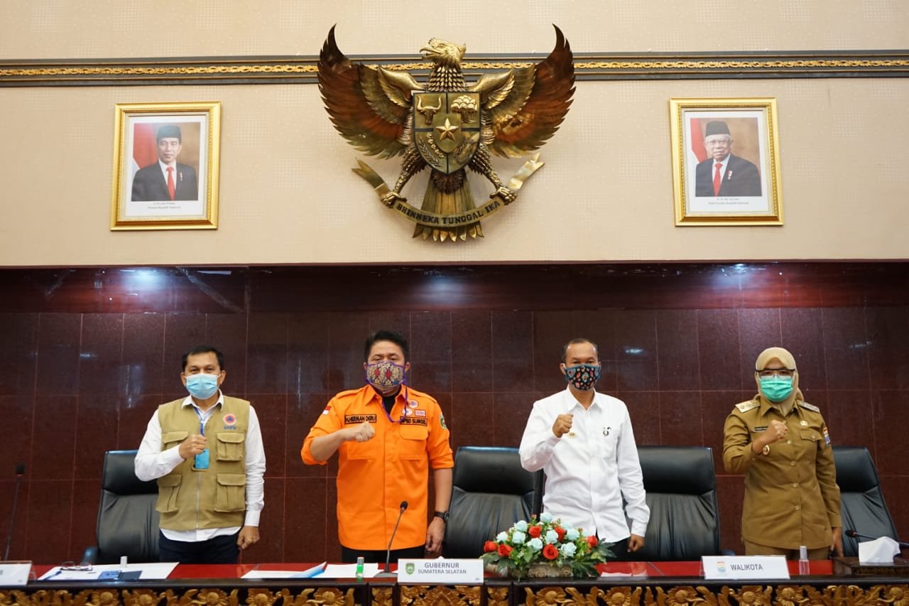 Datangi Kantor Walikota, HD Matangkan Persiapan PSBB