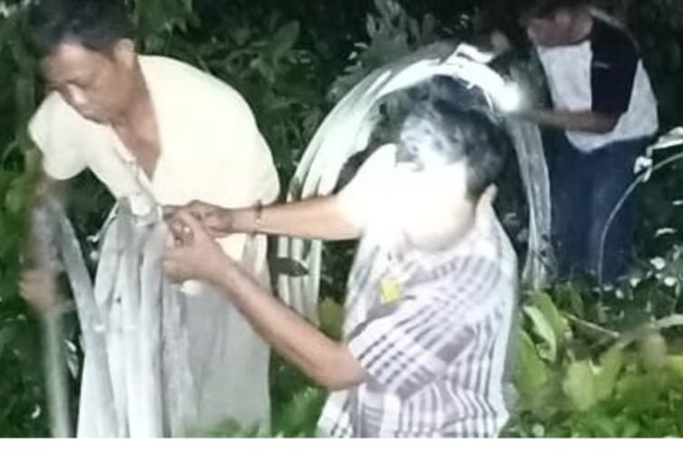 Pencuri Sutet PLN Tak Berkutik Dibekuk Timsus Polsek Lubuk Batang