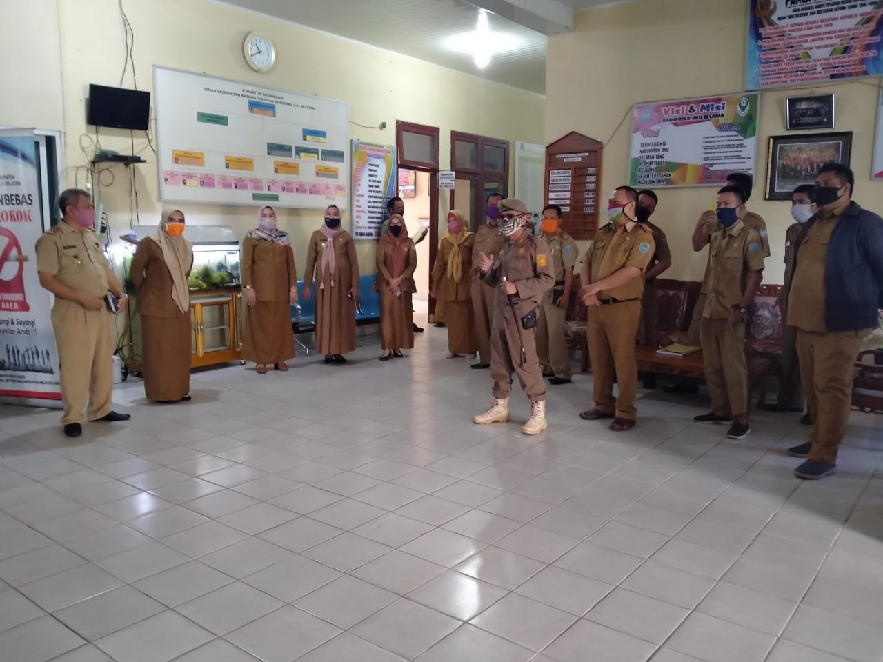 Sidak ASN Oku Selatan Nuansa Kental Silahturahmi Ditengah Pandemi