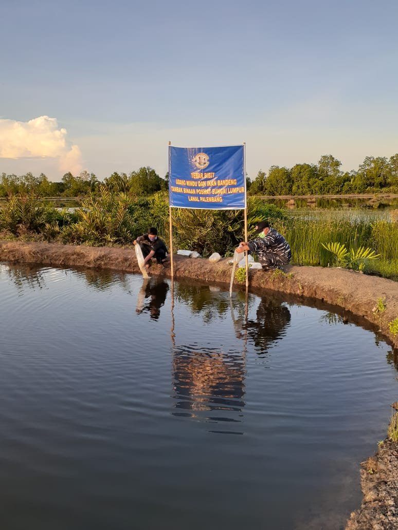 Lanal Palembang Ajak Warga Tunaikan Ketahanan Pangan