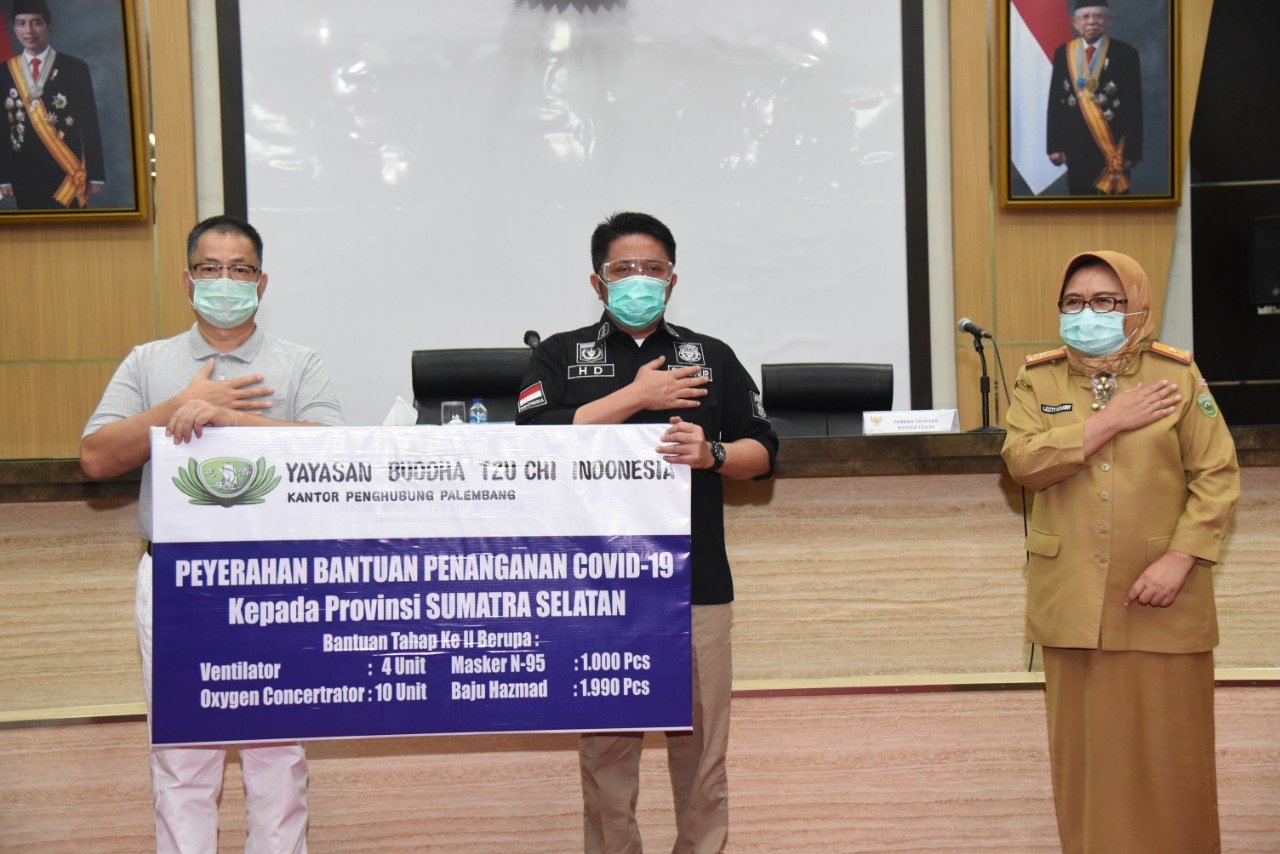 HD Rangkul Yayasan Buddha Tzu Chi Bangkitkan UMKM Sumsel