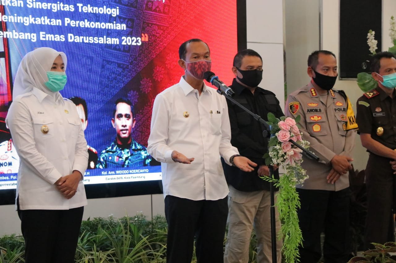 Covid-19 , Diskes Palembang , Walikota Palembang H. Harnojoyo