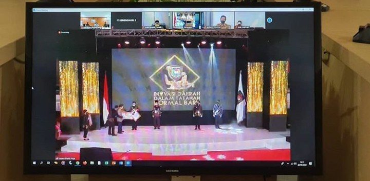 Diskominfo Palembang , Mendagri Tito Karnavian , Pemkot Palembang , Wapres Makruf Amin