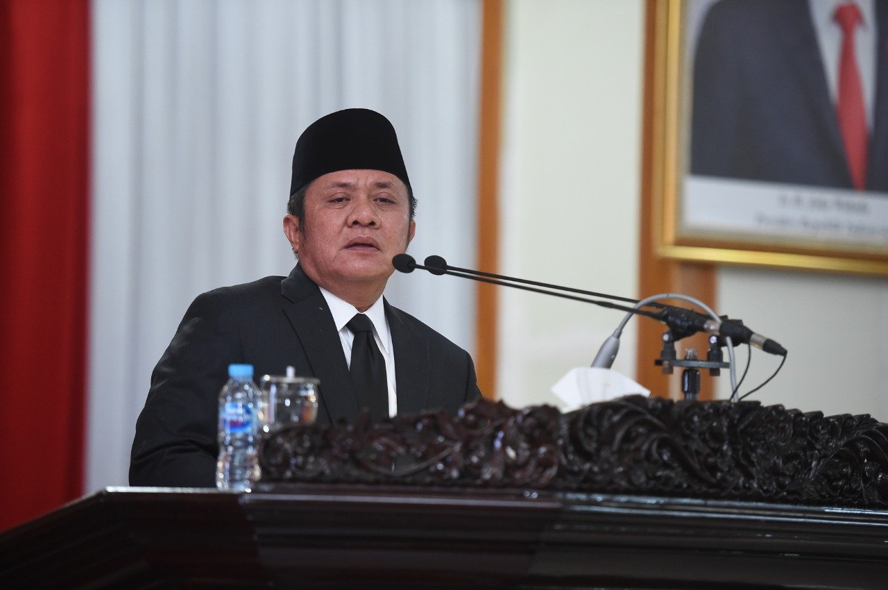 Gubernur Sumatera Selatan H Herman Deru