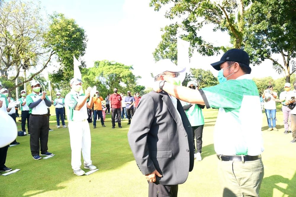 Friendly Golf Tournament , Herman Deru , organisasi PGC , padang golf