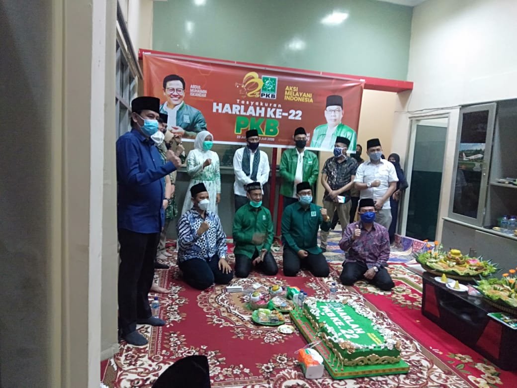 DPC PKB Palembang Memperingati Harlah PKB Ke 22 Tahun