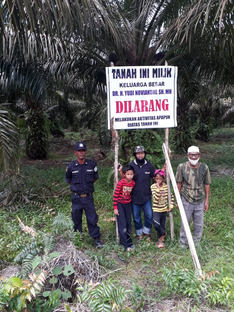 Lahan Sawit Tanpa Ganti Rugi…!