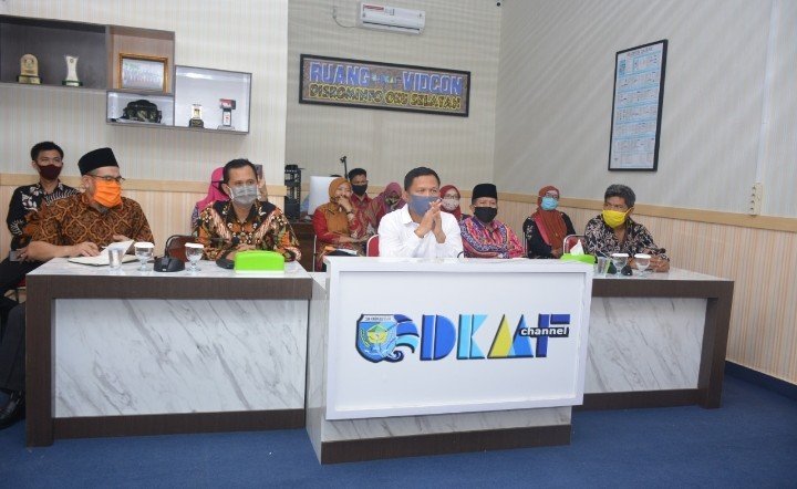 Pemkab Oku Selatan Ikuti Pengarahan Virtual Peluncuran Guru Penggerak Kemendikbud