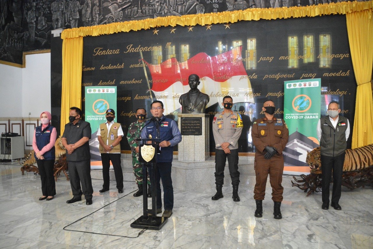 Ridwan Kamil Agresif Testing di Perkantoran