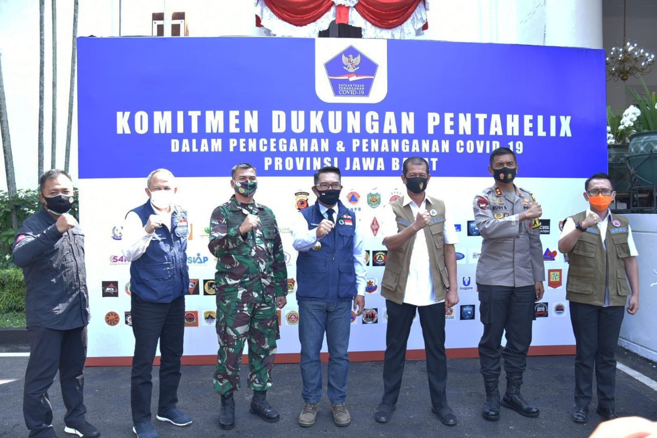 Kapolda Jabar Terima Kunker BNPB