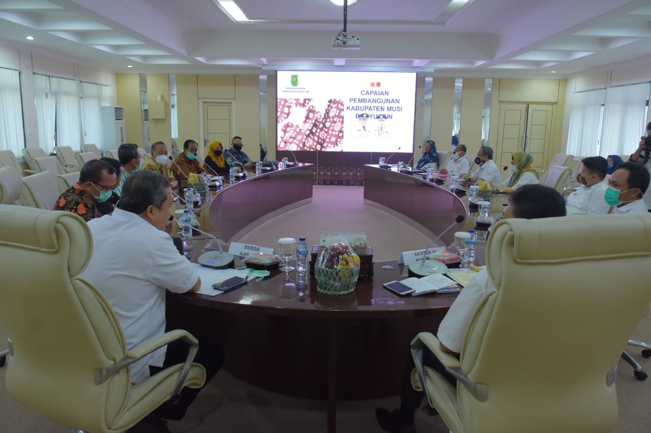 Pemkab OKU Belajar ke Pemkab Muba