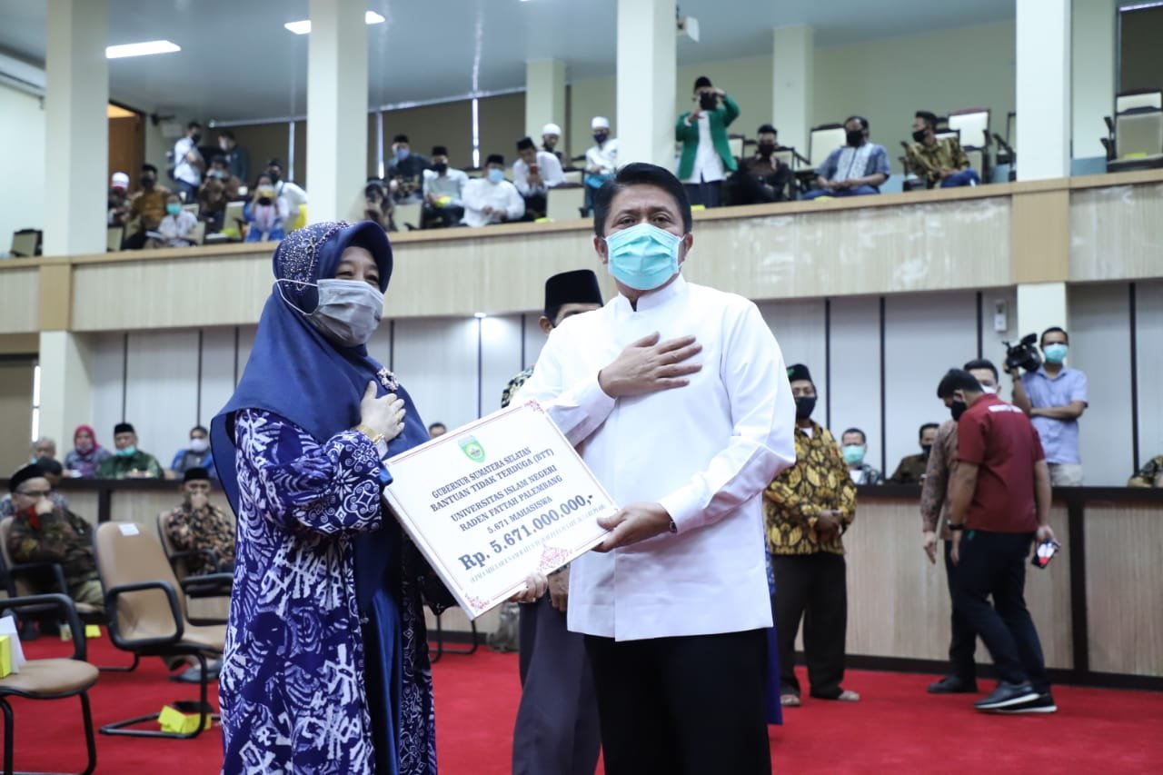 HD Beri Keringanan UKT 18.082 Mahasiwa Sumsel