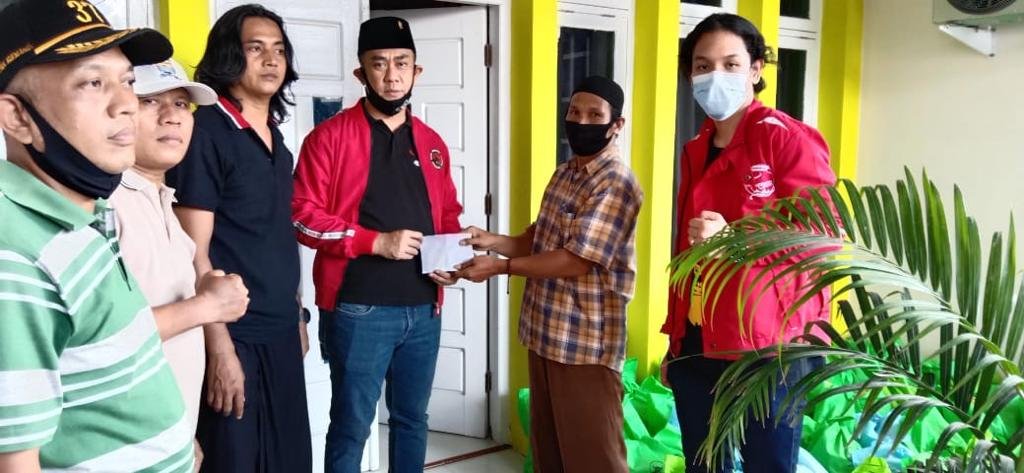 DPC PDIP Palembang , Korban Kebakaran