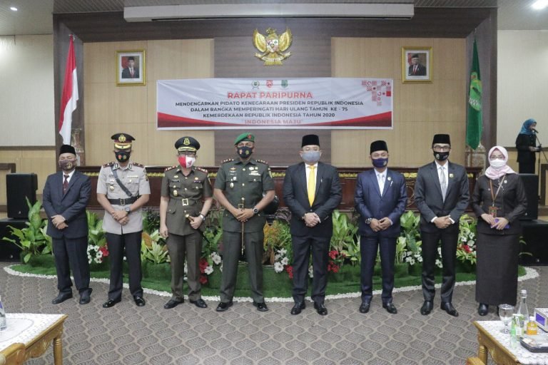 Covid-19 , Dewan Perwakilan Rakyat Daerah (DPRD) Kabupaten Muba , DPRD Muba , HUT RI , Kemerdekaan , Krisis Ekonomi , Negara Maju , Pandemi Covid-19 , Pidato Kenegaraan , Presiden Joko Widodo , Protokol kesehatan , Rapat Paripurna , UMKM