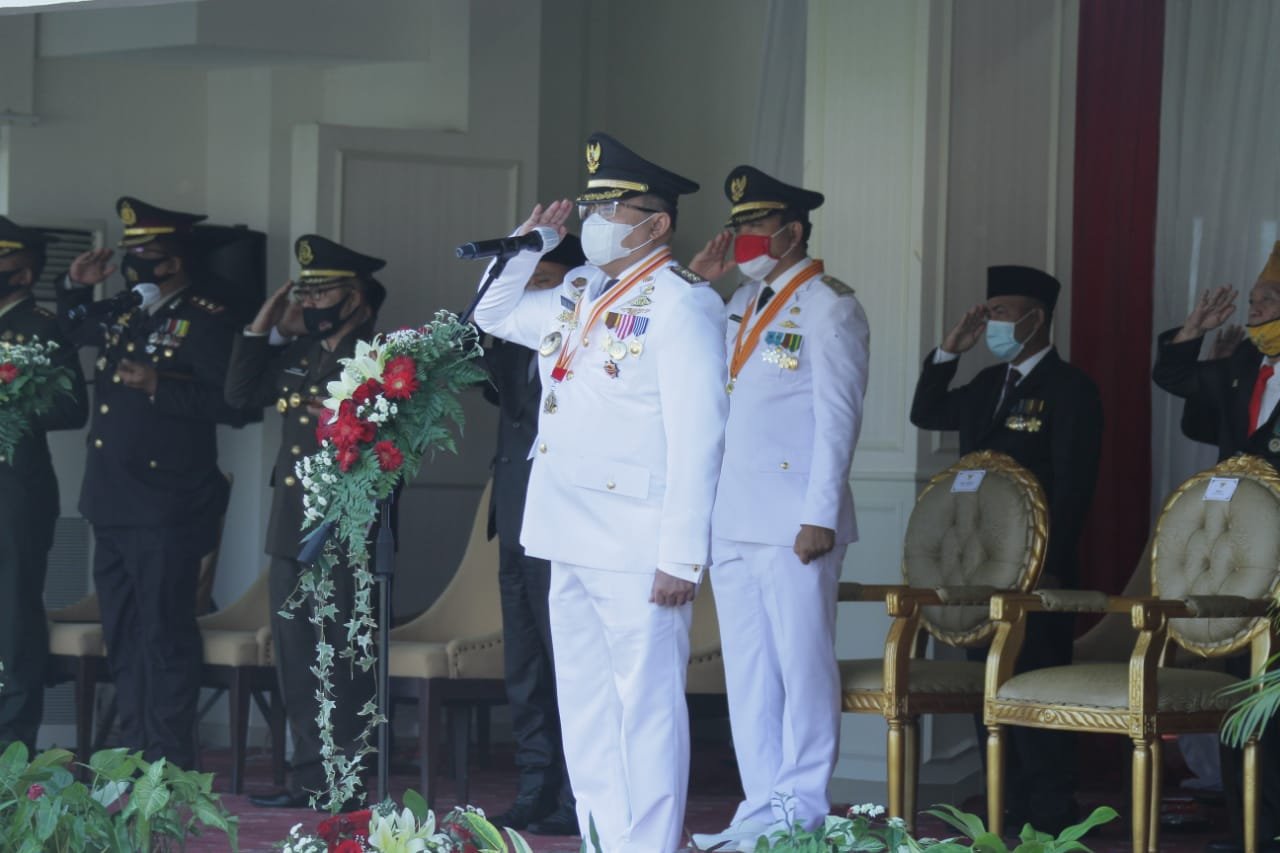 amanat Presiden RI , Bupati Muba , Forkopimda , HUT RI , Pandemi Covid-19 , Paskibraka , Pidato Kenegaraan , Upacara Kemerdekaan